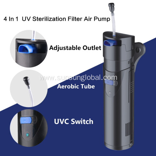 Aquarium Submersible Pumps Sunsun Mini Aquarium Uv Light Water Filter Pump Supplier